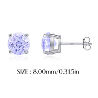 925 Sterling Silver-8mm