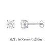 925 Sterling Silver-6mm