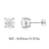 925 Sterling Silver-8mm