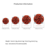 925 Sterling Silver Fireworks Cut Garnet Red Zircon Stud Earrings 40200755