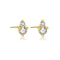 18K Yellow Gold Plated-Apr