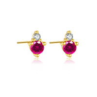 18K Yellow Gold Plated-Jul
