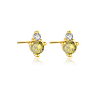 18K Yellow Gold Plated-Aug