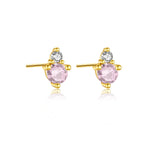 925 Sterling Silver Birthstone 3mm Stud Earrings 40200763