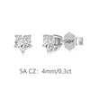 925 Sterling Silver-4mm