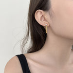 925 Sterling Silver Round CZ Chain Fringe Drop Earrings 40200778