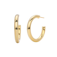 18K Yellow Gold Plated-30mm