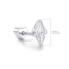 925 Sterling Silver-8mm(right)