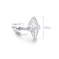 925 Sterling Silver-8mm(right)