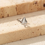 925 Sterling Silver Conch Shell Cartilage Stud 40600023