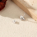 925 Sterling Silver Conch Shell Cartilage Stud 40600023