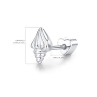 925 Sterling Silver-6mm(left)