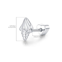 925 Sterling Silver-8mm(left)