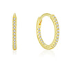 18K Yellow Gold Plated-14.8mm