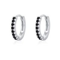 925 Sterling Silver-Black