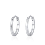 925 Sterling Silver Polished Classic Huggie Hoop Earrings 60200352