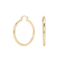 18K Yellow Gold Plated-40mm