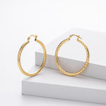 925 Sterling Silver Twisted Hollow Tube Hoop Earrings 60400033