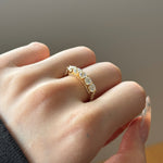 925 Sterling Silver Five Stone CZ Anniversary Band 70100598