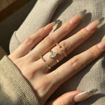 925 Sterling Silver Marquise Cut CZ Solitaire Ring 70200394