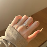 925 Sterling Silver Marquise Cut CZ Solitaire Ring 70200394