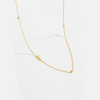18K Yellow Gold Plated-F
