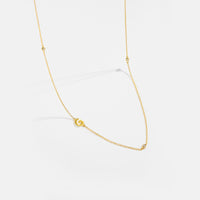18K Yellow Gold Plated-G
