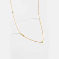 18K Yellow Gold Plated-I