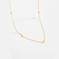 18K Yellow Gold Plated-J