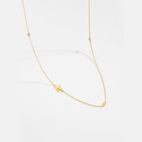18K Yellow Gold Plated-N