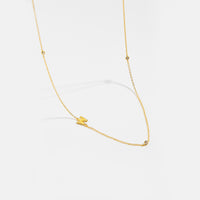 18K Yellow Gold Plated-W