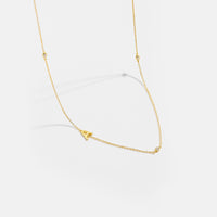 18K Yellow Gold Plated-A
