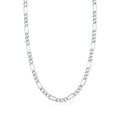 925 Sterling Silver Classic Figaro Link Chain Necklace 80100096