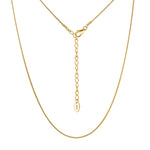 Wholesale 925 Sterling Silver 0.8mm Round Snake Chain Necklace 80100111