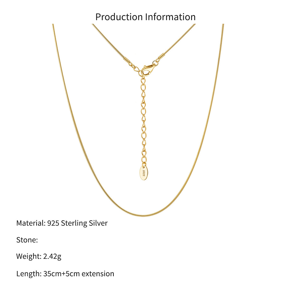 Wholesale 925 Sterling Silver 0.8mm Round Snake Chain Necklace 80100111
