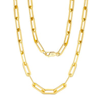 18K Yellow Gold Plated-55cm