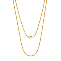 18K Yellow Gold Plated-40cm