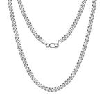 925 Sterling Silver 3.6mm Classic Curb Link Chain Necklace 80100139