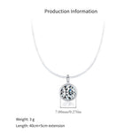 925 Sterling Silver Bezel Set Moissanite Snake Chain Necklace 80200523