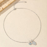 925 Sterling Silver Evil Eye and Hamsa Hand Pavé Necklace 80200535