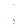 18K Yellow Gold Plated-1pcs
