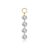18K Yellow Gold Plated-1pcs