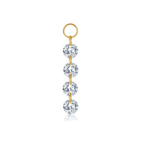 18K Yellow Gold Plated-1pcs