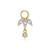 18K Yellow Gold Plated-1pcs