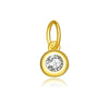 18K Yellow Gold Plated-Apr