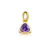 18K Yellow Gold Plated-Feb