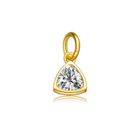 18K Yellow Gold Plated-Apr
