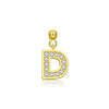 18K Yellow Gold Plated-D