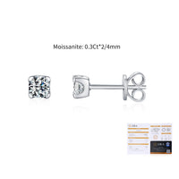 925 Sterling Silver-0.3Ct