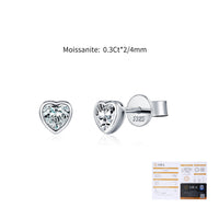 925 Sterling Silver-0.3Ct